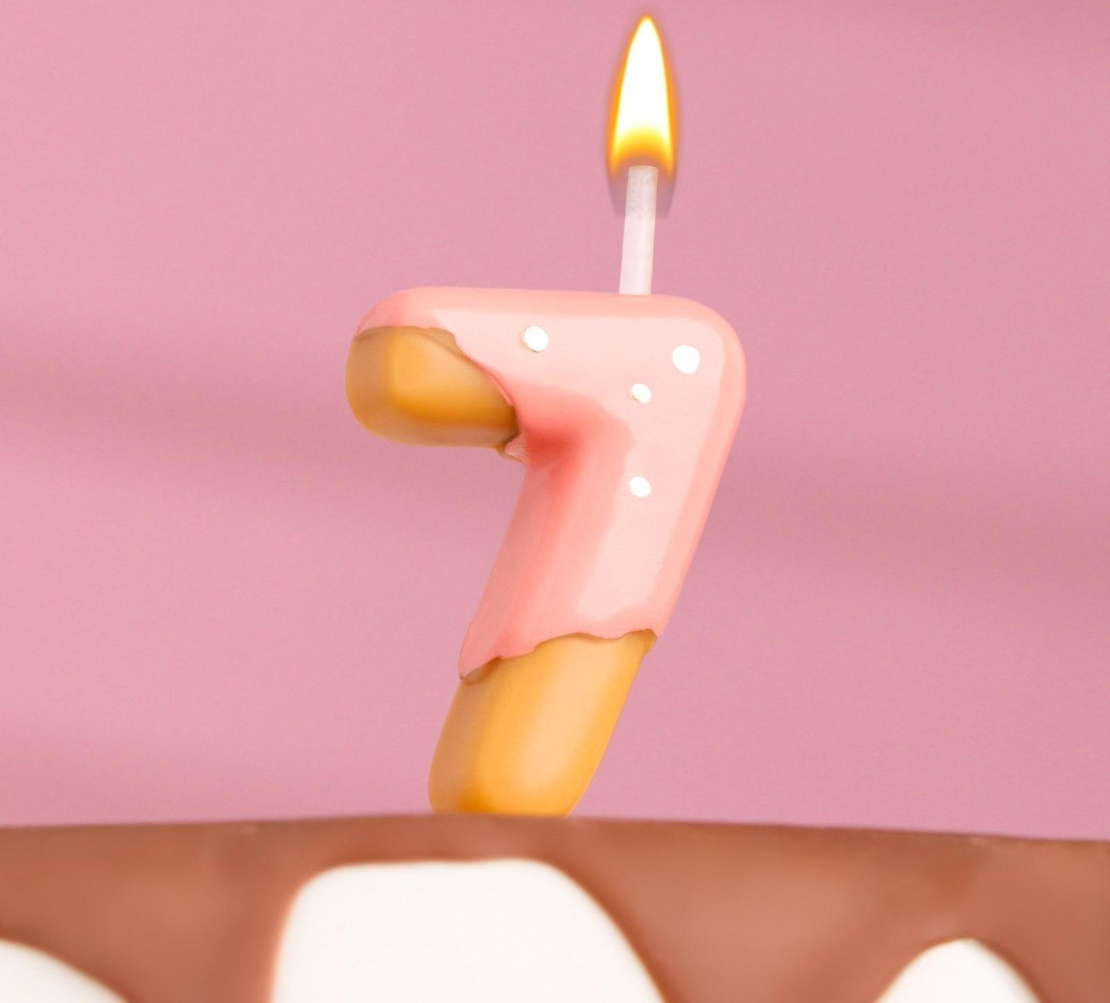 Свеча в торт 