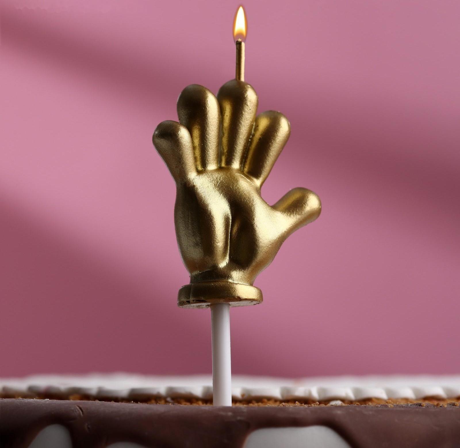 Свеча в торт 