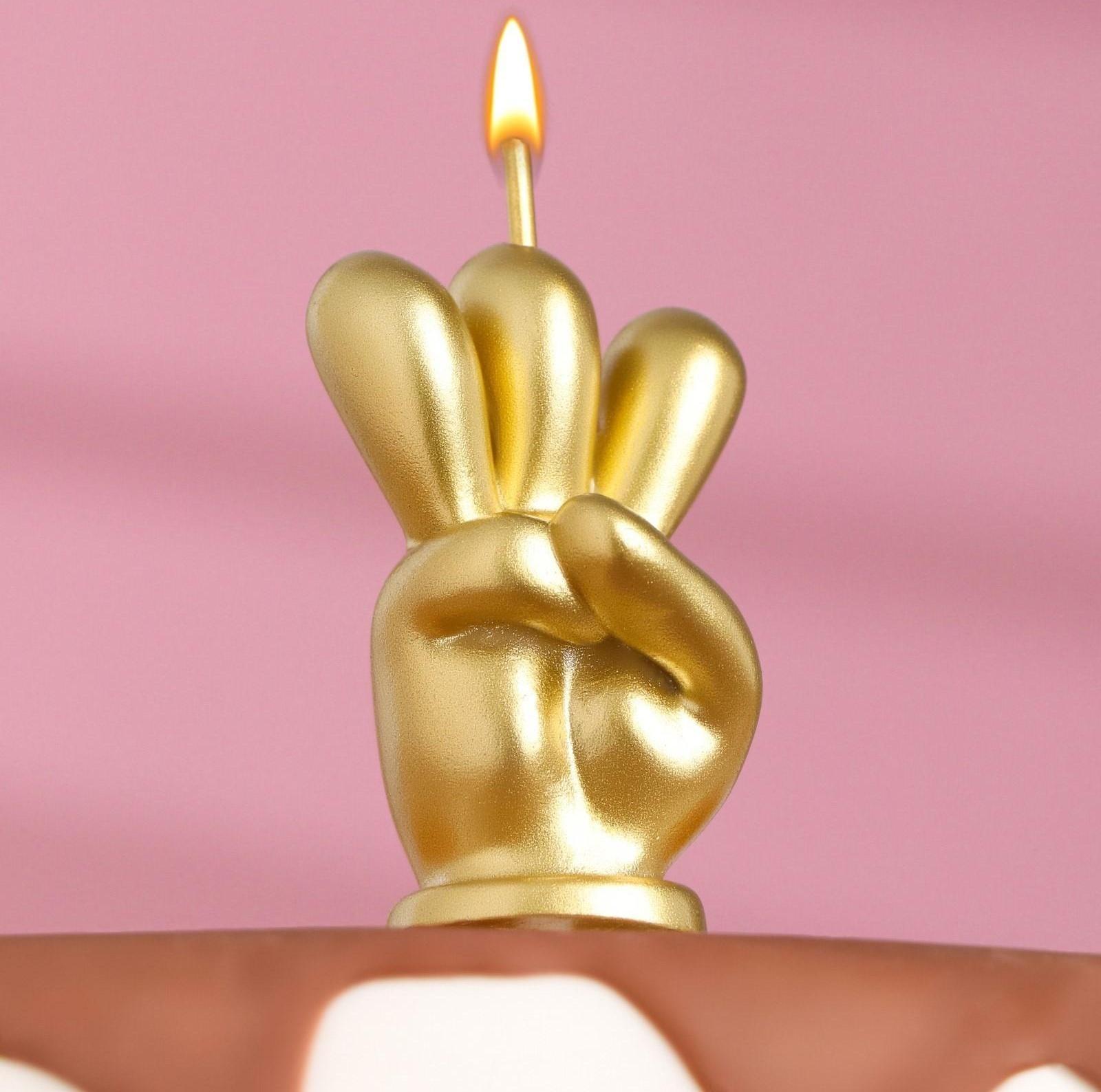 Свеча в торт 