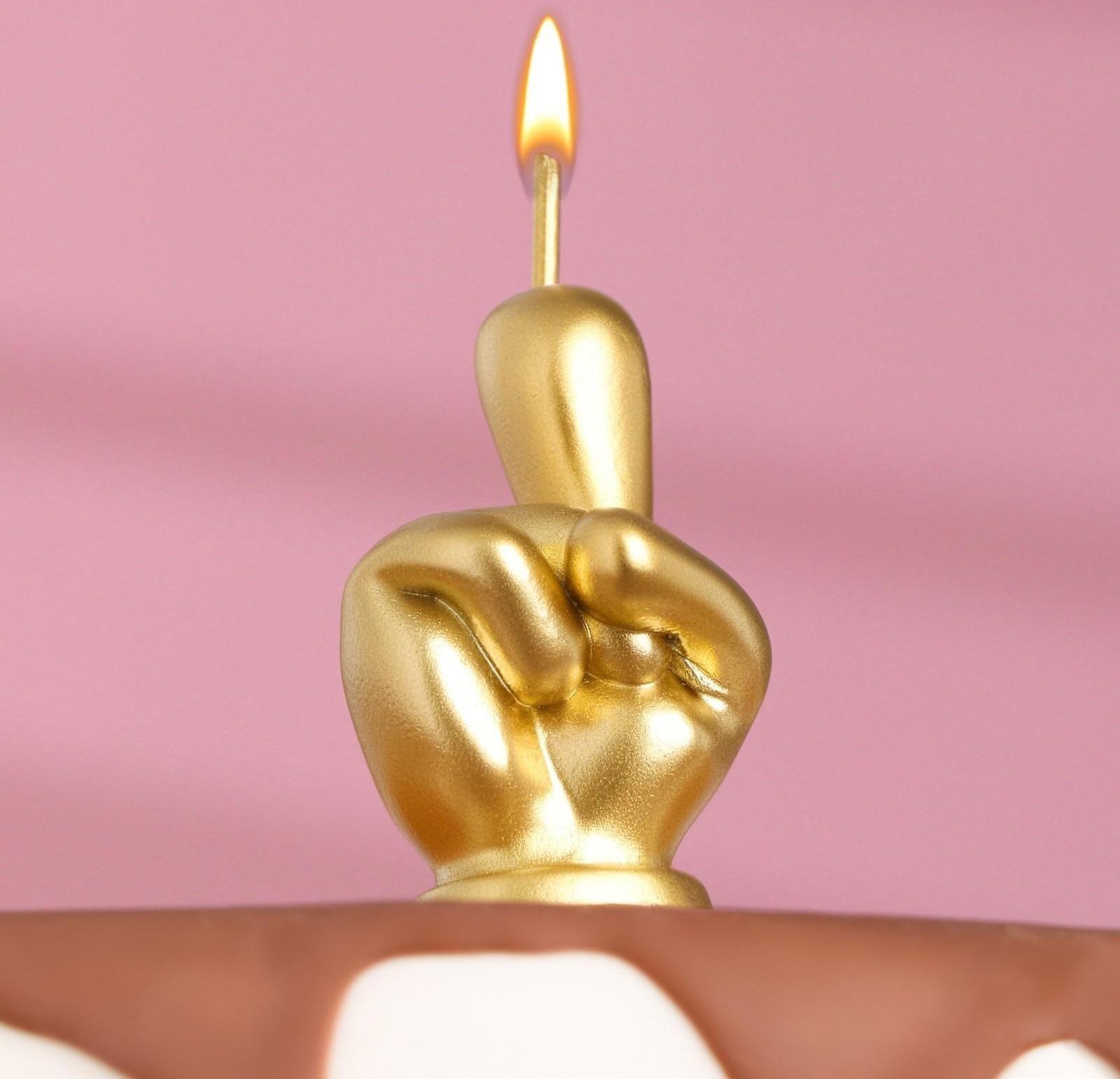 Свеча в торт 