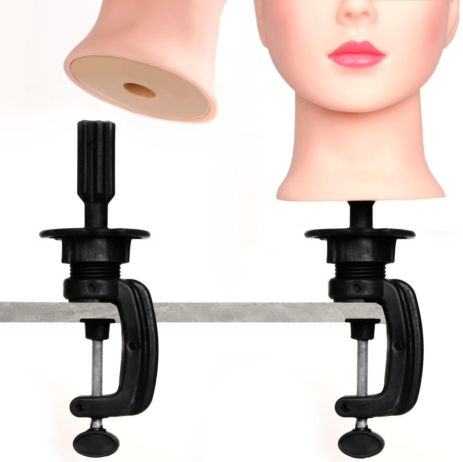 Голова учебная, искусственный волос, 55-60 см, без штатива, цвет блонд