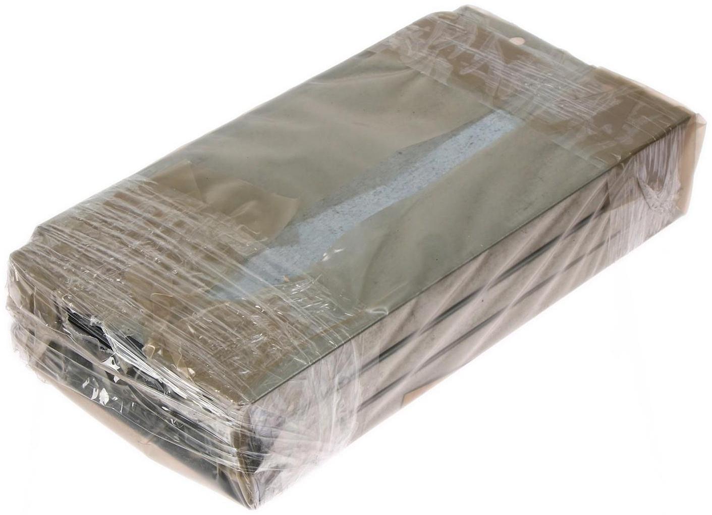 Клумба оцинкованная, d = 60 см, h = 15 см, серая, Greengo