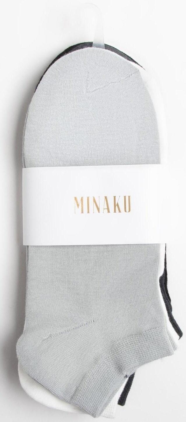 Набор носков мужских укороченных MINAKU 4 пары, размер 40-41 (27 см)