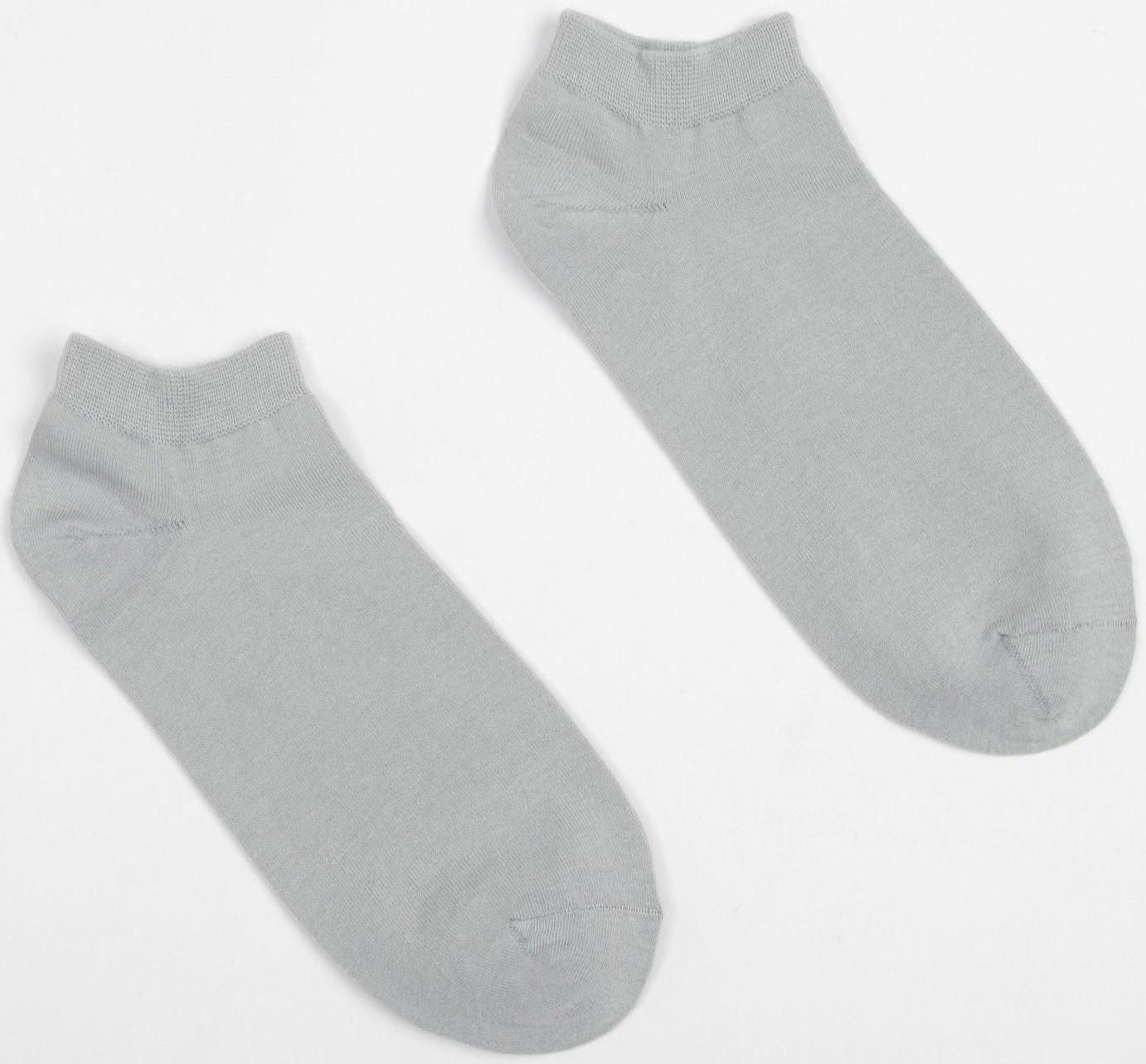 Набор носков мужских укороченных MINAKU 4 пары, размер 40-41 (27 см)