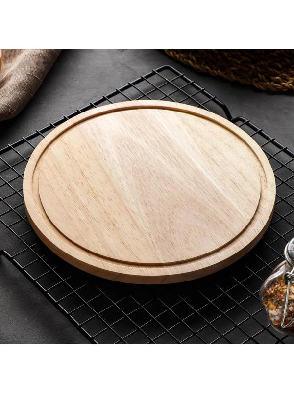 Доска разделочная «Дубрава», d=20 см, дуб