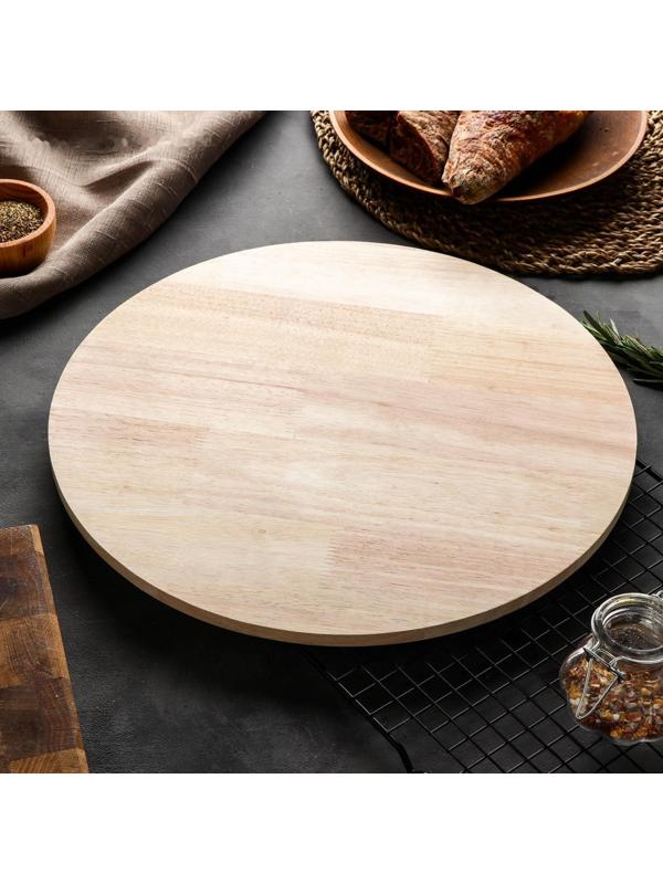 Доска разделочная «Дубрава», d=35 см, дуб