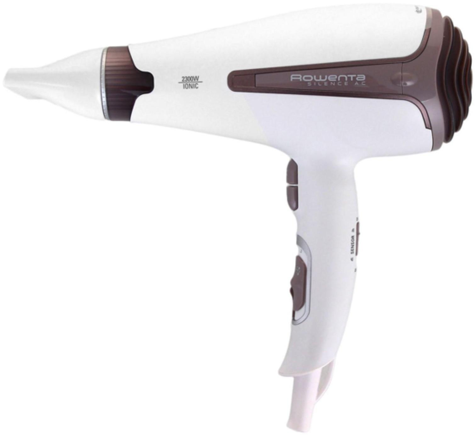 Фен Rowenta CV7930F0, 2300 Вт, ионизация, хол. воздух, 3 температы, 2 скорости, белый