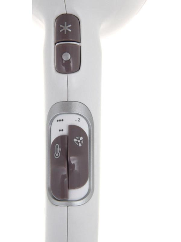 Фен Rowenta CV7930F0, 2300 Вт, ионизация, хол. воздух, 3 температы, 2 скорости, белый