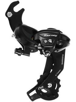 Переключатель задний Tourney RD-TY300 6-7 ск, под гайку