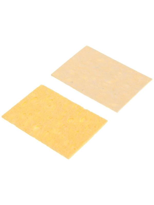 Губки для очистки жала паяльников ТУНДРА, 50 х 35 мм, 10 шт.