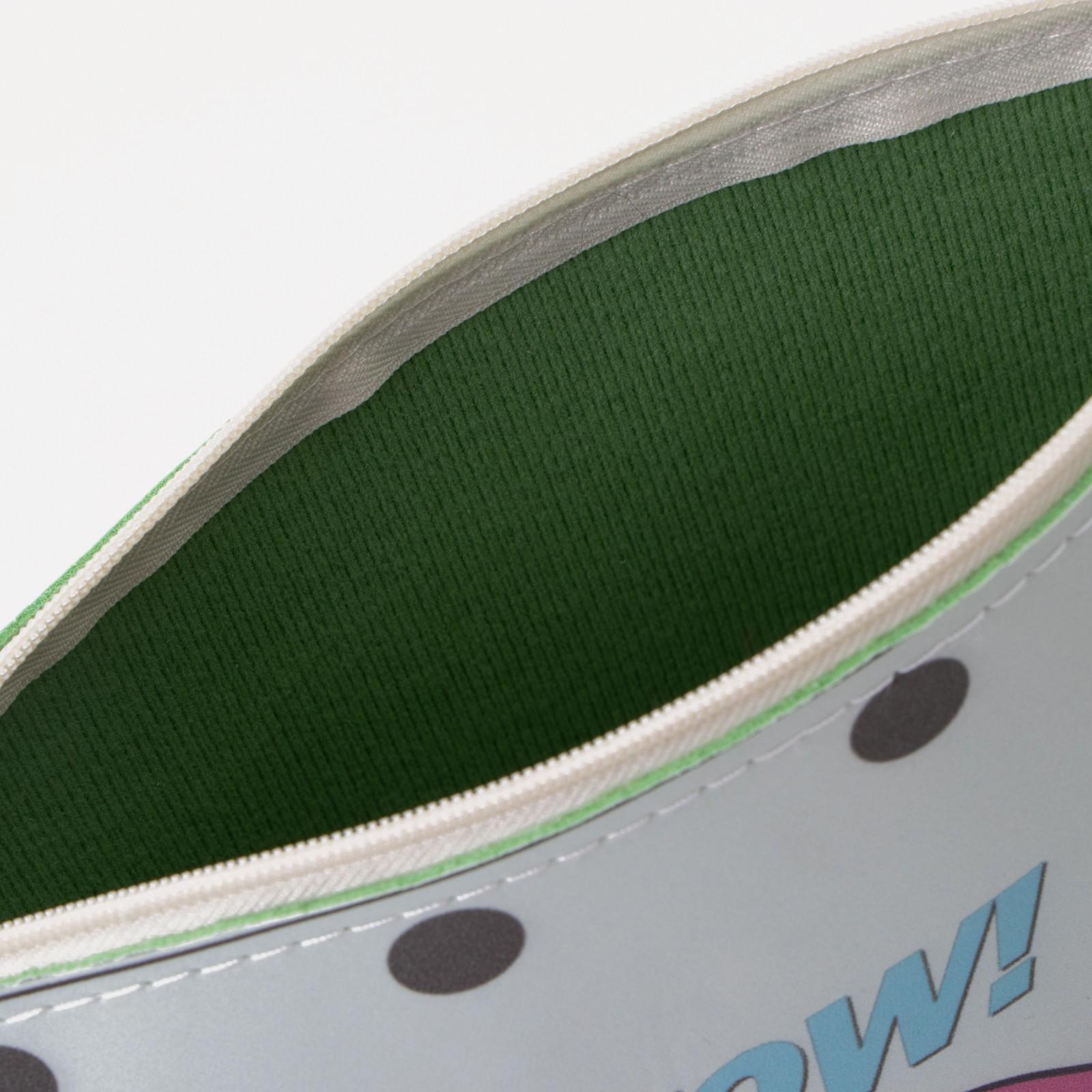 Косметичка на молнии, цвет голубой