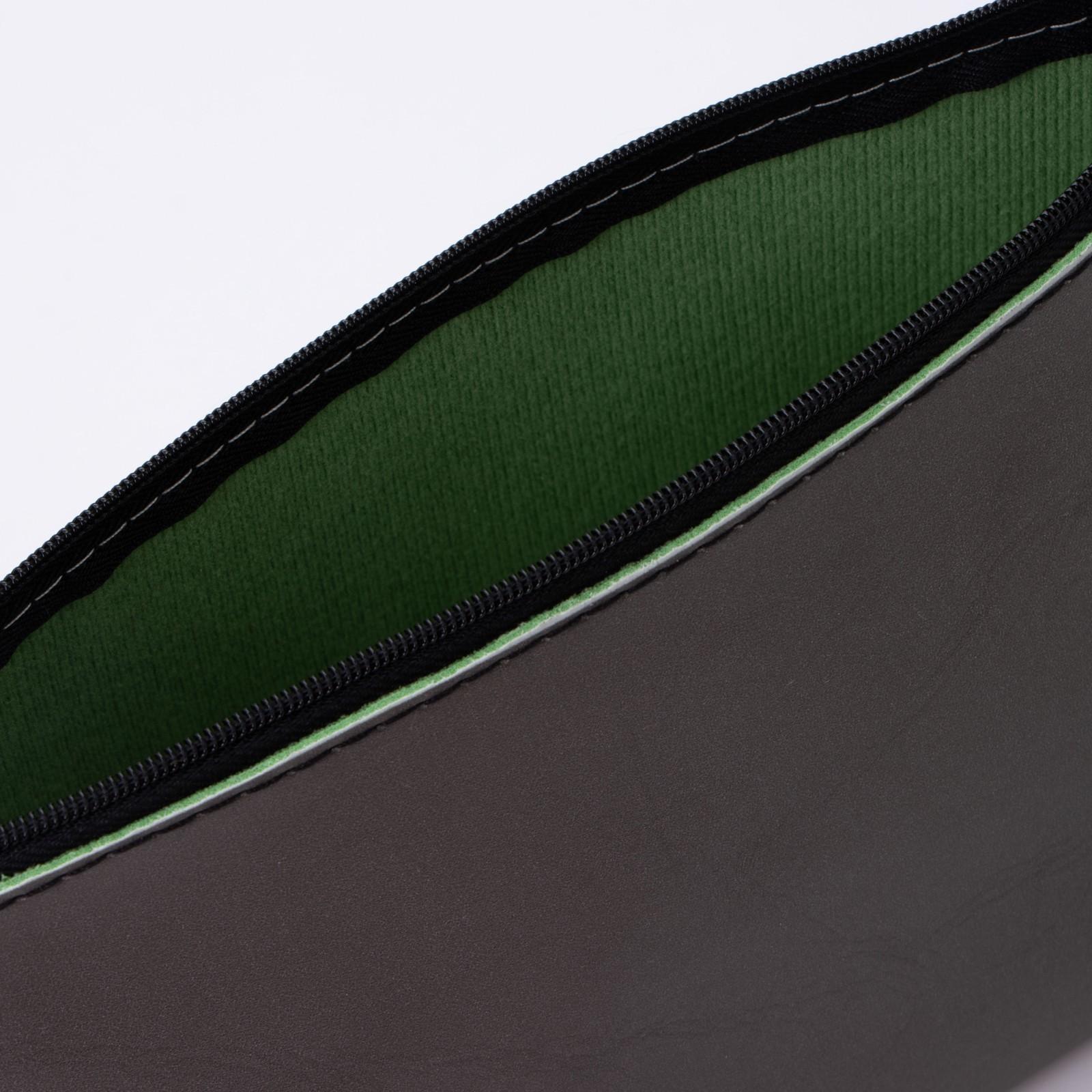 Косметичка на молнии, цвет чёрный