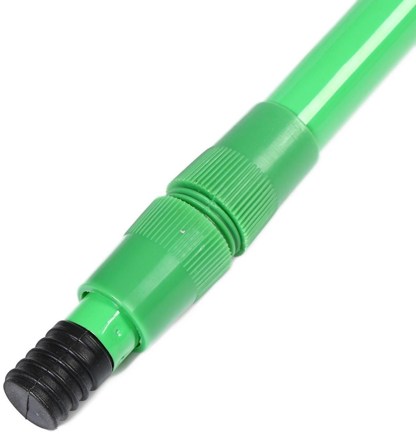 Черенок телескопический, d = 22 мм, длина 120-180 см, цвет МИКС