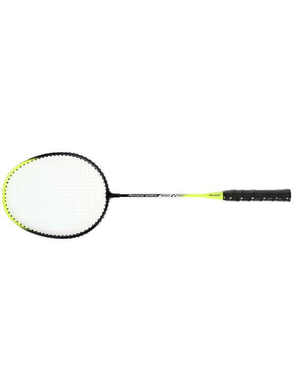 Ракетка для бадминтона ONLYTOP, алюминиевая, в чехле цвета микс