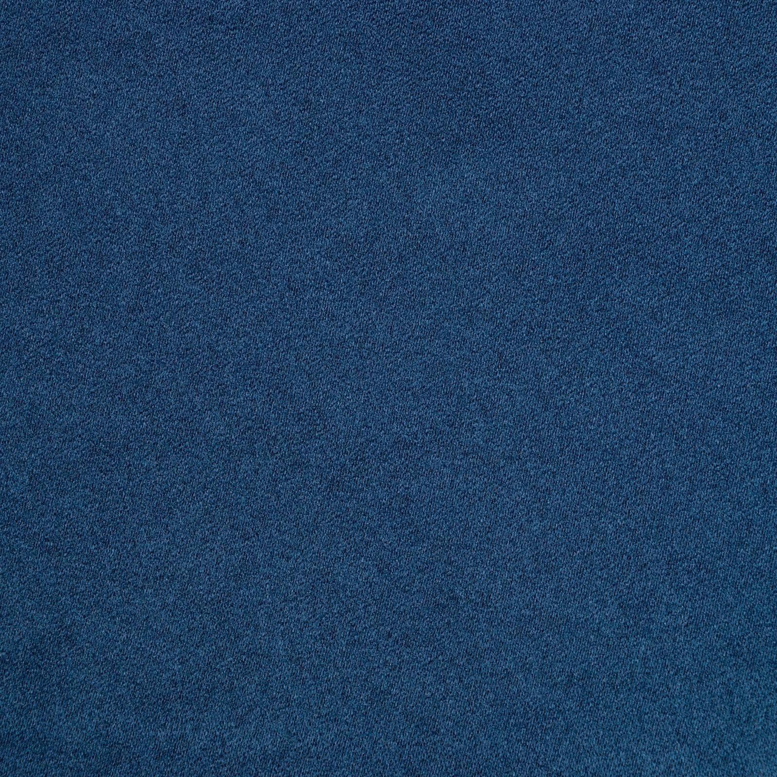 Штора портьерная Этель 145*265 см, цв.темно-синий, пл. 240 г/м2, 100 п/э