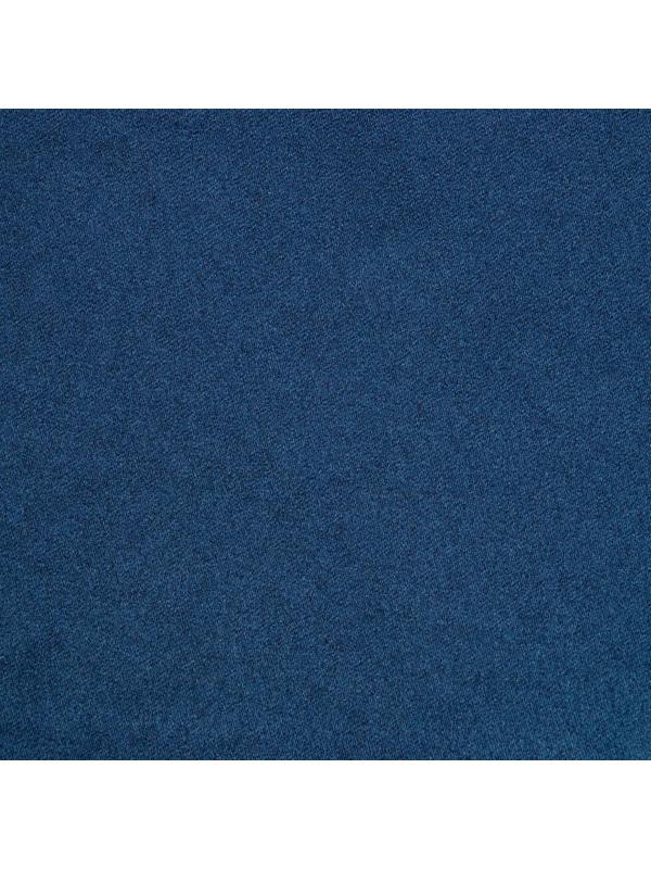 Штора портьерная Этель 145*265 см, цв.темно-синий, пл. 240 г/м2, 100 п/э