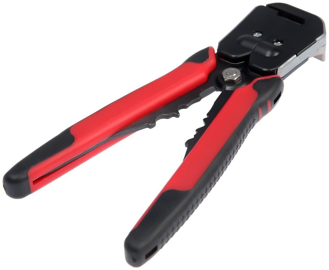 Стриппер ЛОМ, автоматический, для зачистки проводов 0.5-6 мм2, обжим наконечников