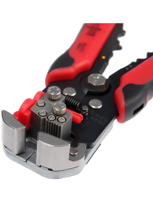 Стриппер ЛОМ, автоматический, для зачистки проводов 0.5-6 мм2, обжим наконечников