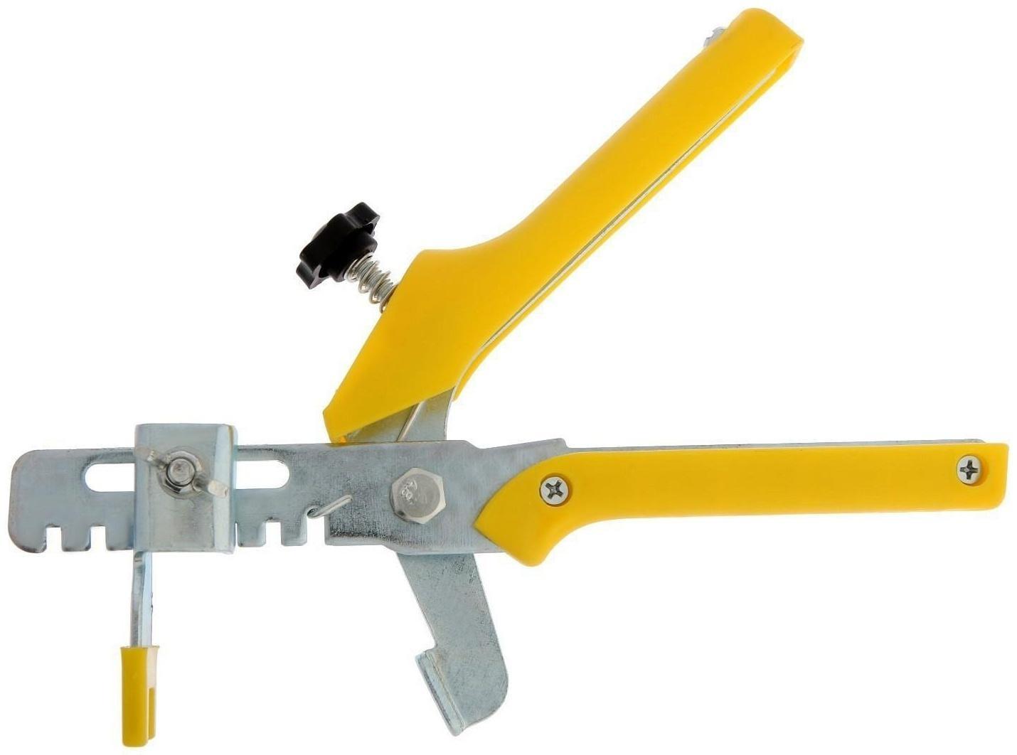 Клещи для системы выравнивания плитки ТУНДРА, пластиковые рукоятки, 230 мм