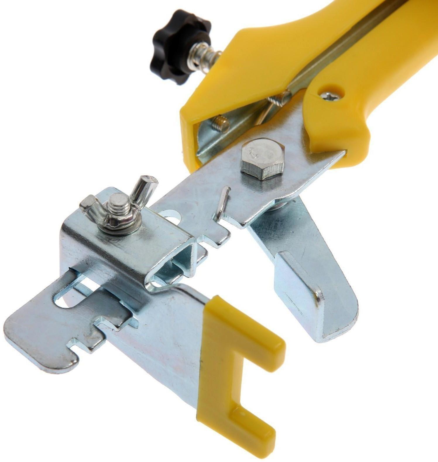 Клещи для системы выравнивания плитки ТУНДРА, пластиковые рукоятки, 230 мм