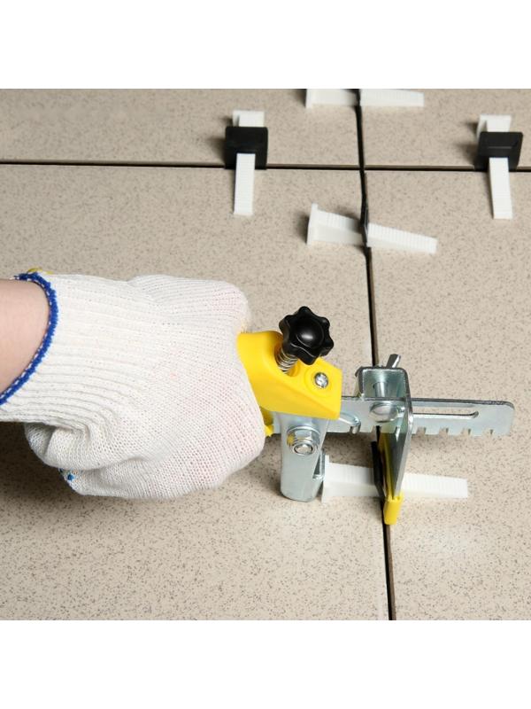 Клещи для системы выравнивания плитки ТУНДРА, пластиковые рукоятки, 230 мм