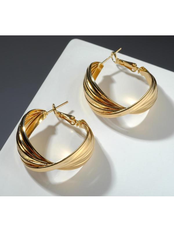 Серьги-кольца 