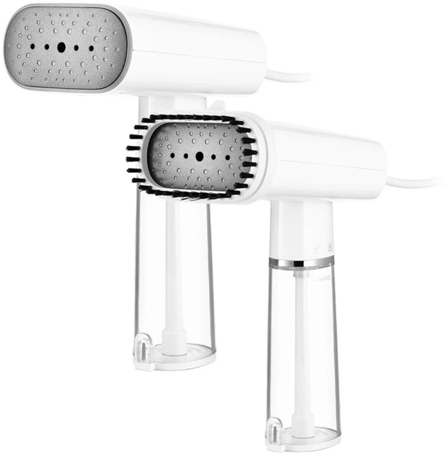 Отпариватель Kitfort КТ-9101-2, ручной, 1000 Вт, 150 мл, 18г/мин, шнур 1.8 м, бело-зеленый