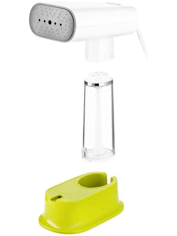 Отпариватель Kitfort КТ-9101-2, ручной, 1000 Вт, 150 мл, 18г/мин, шнур 1.8 м, бело-зеленый