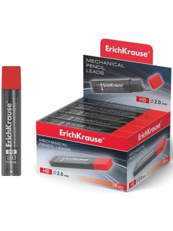 Грифели для механических карандашей HB, 2.0 мм, ErichKrause