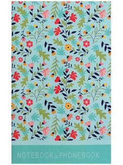 Телефонная книга А6, 48 листов в клетку/линию 