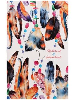 Телефонная книга А6, 48 листов в клетку/линию 