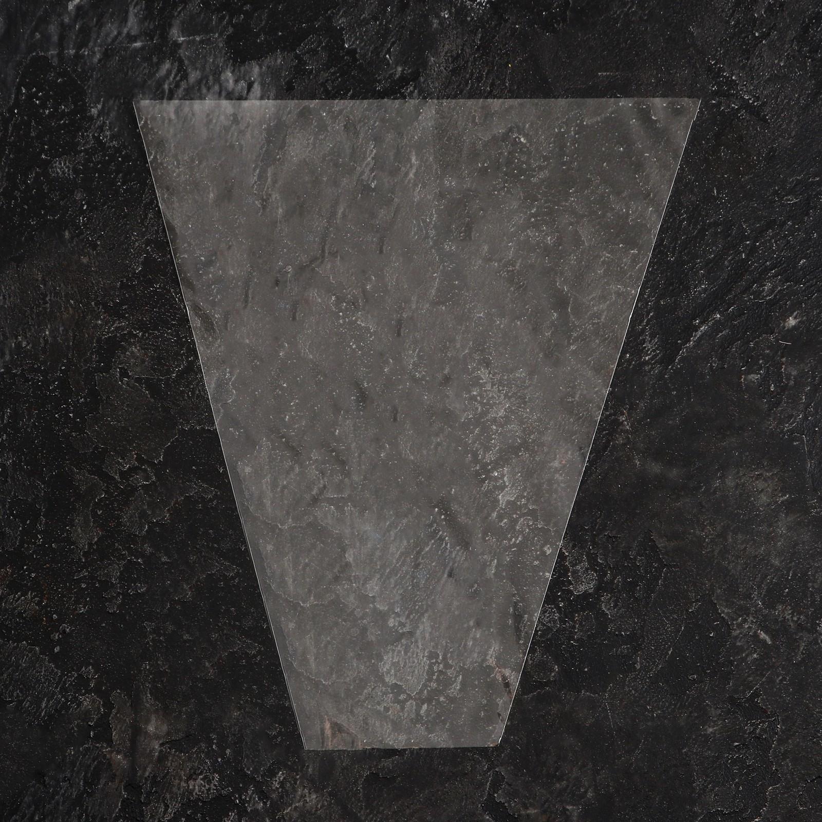 Пакет для цветов, конус, 12+35*40см, прозрачный