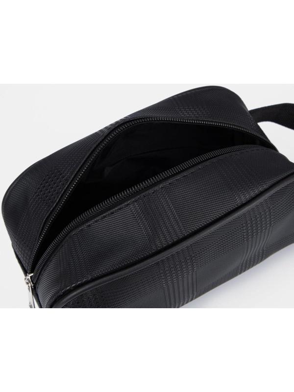 Косметичка на молнии, цвет чёрный