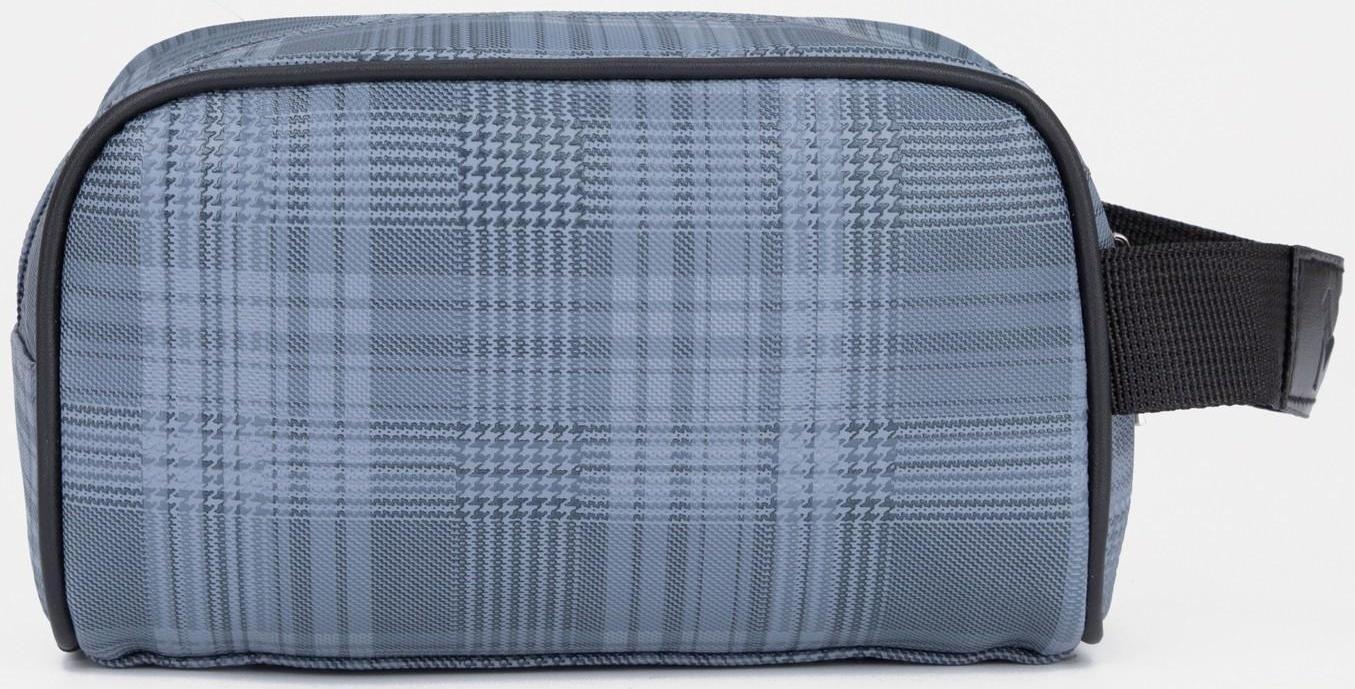 Косметичка на молнии, цвет синий