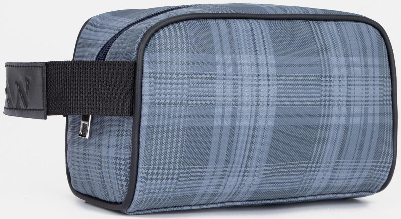 Косметичка на молнии, цвет синий