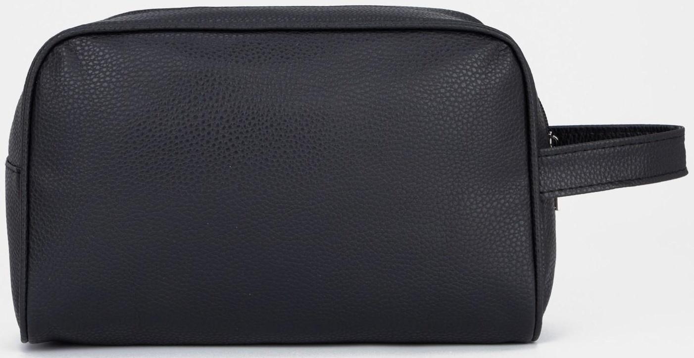 Косметичка на молнии, цвет чёрный