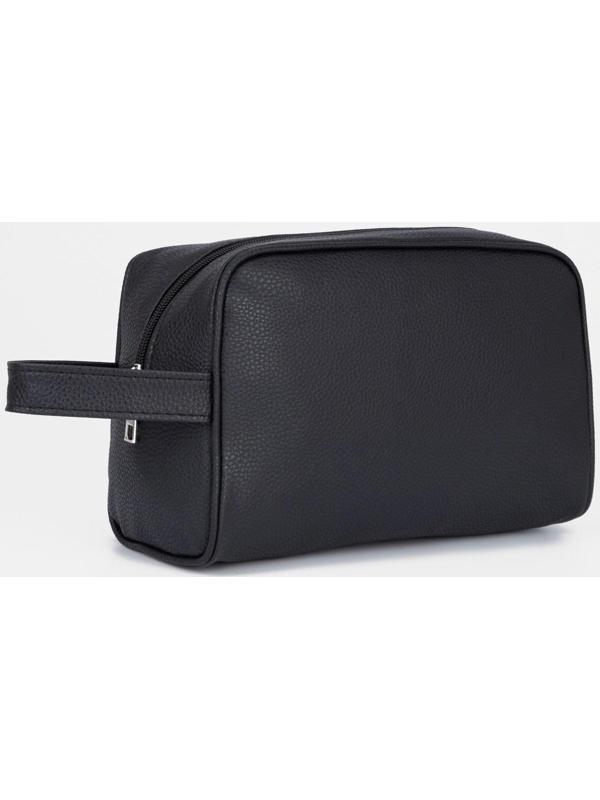 Косметичка на молнии, цвет чёрный