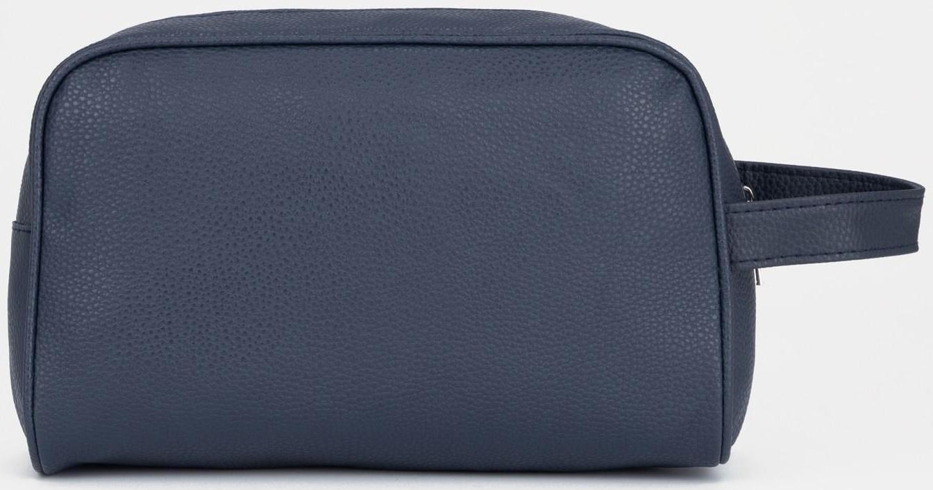 Косметичка на молнии, цвет синий