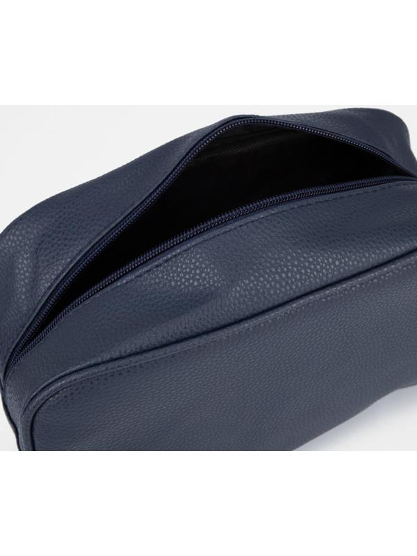 Косметичка на молнии, цвет синий