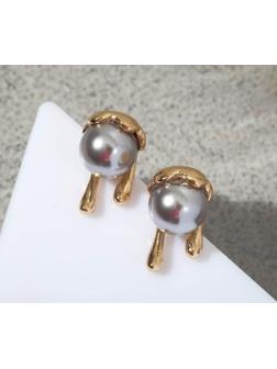 Серьги с жемчугом 