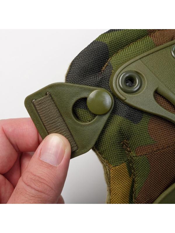 Набор наколенники 17 х 20 см и налокотники 14 х 17.5 см, хаки