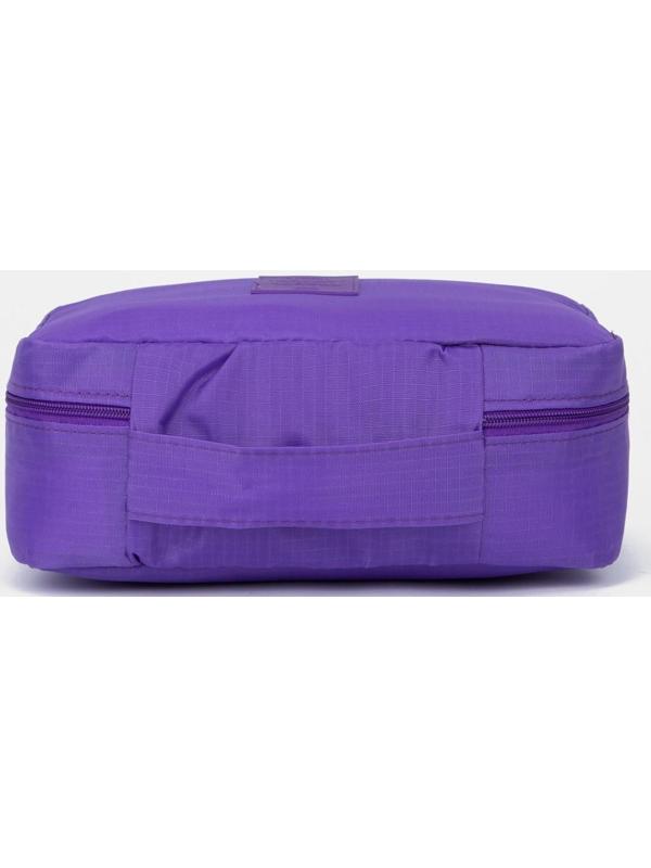 Косметичка на молнии, цвет сиреневый