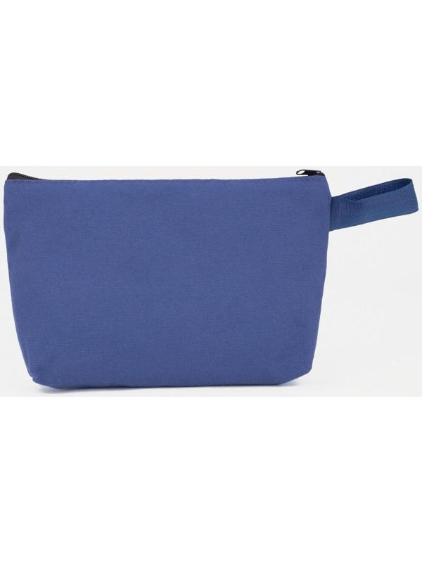 Косметичка на молнии, цвет синий