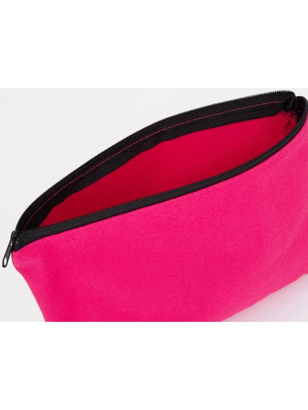 Косметичка на молнии, цвет розовый