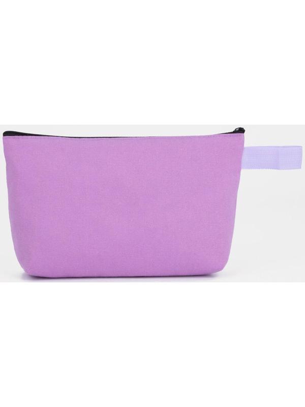 Косметичка на молнии, цвет сиреневый