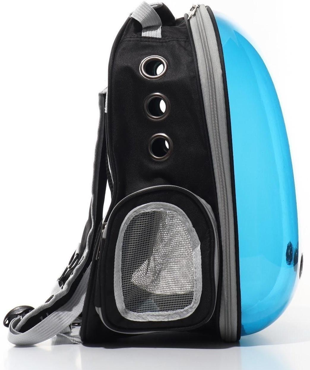 Рюкзак для переноски животных прозрачный, 33 х 25 х 41 см