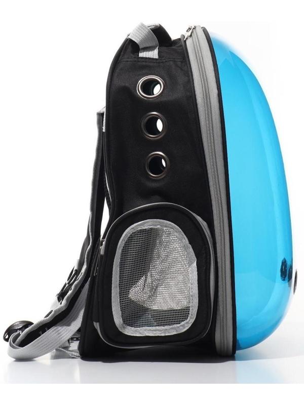 Рюкзак для переноски животных прозрачный, 33 х 25 х 41 см