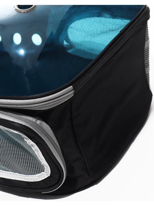 Рюкзак для переноски животных прозрачный, 33 х 25 х 41 см