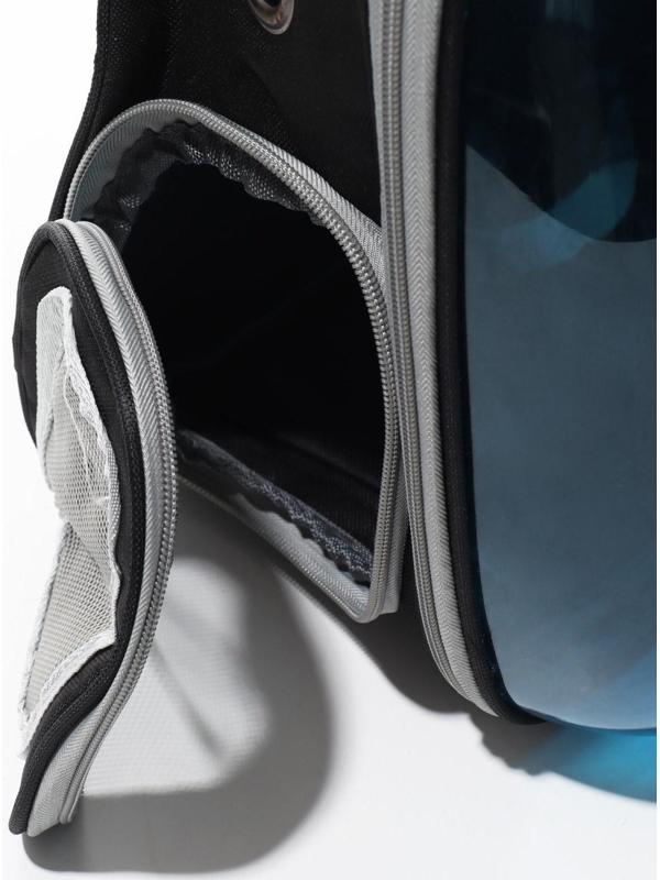 Рюкзак для переноски животных прозрачный, 33 х 25 х 41 см