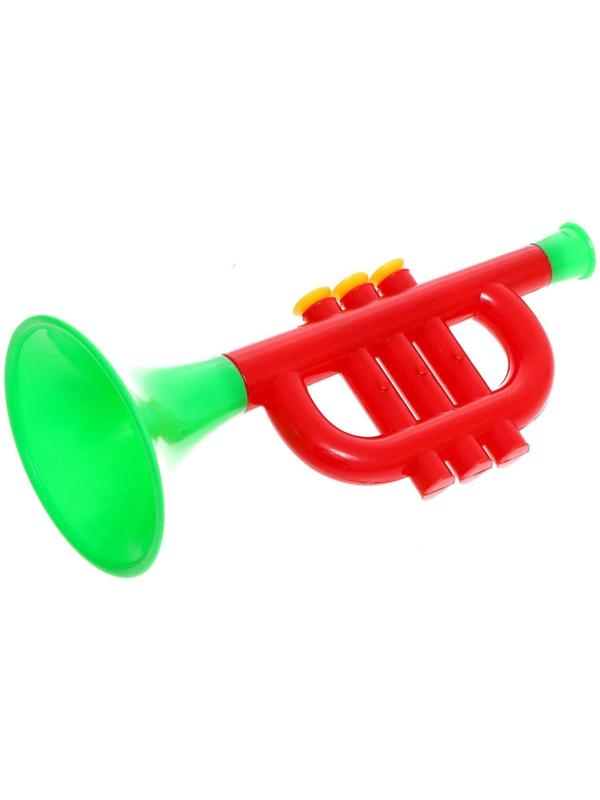 Игрушка музыкальная «Труба», цвета МИКС